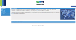 Desktop Screenshot of damcocustomsservices.com